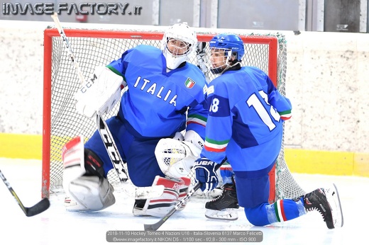 2018-11-10 Hockey Torneo 4 Nazioni U16 - Italia-Slovenia 6137 Marco Felicetti